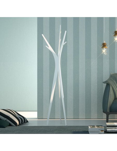 Attaccapanni da terra in legno a forma di albero Treepod Attaccapanni da terra in legno a forma di albero Treepod