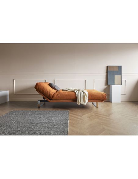 Divano letto Minimum matrimoniale reclinabile materasso classico 140 x 200 cm - 595 Corduroy Burnt Orange Divano letto Minimum matrimoniale reclinabile materasso classico 140 x 200 cm - 595 Corduroy Burnt Orange