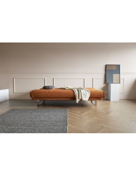 Divano letto Minimum matrimoniale reclinabile materasso classico 140 x 200 cm - 595 Corduroy Burnt Orange Divano letto Minimum matrimoniale reclinabile materasso classico 140 x 200 cm - 595 Corduroy Burnt Orange