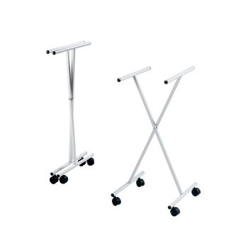 6 sedie pieghevoli con carrello salvaspazio Gary 2