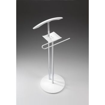 Servomuto / indossatore da camera in acciaio e legno Betany