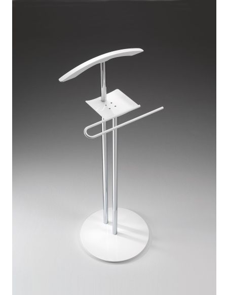 Servomuto / indossatore da camera in acciaio e legno Betany