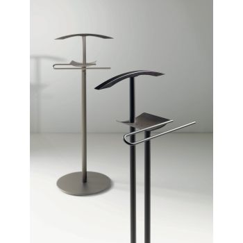 Servomuto / indossatore da camera in acciaio e legno Betany 2