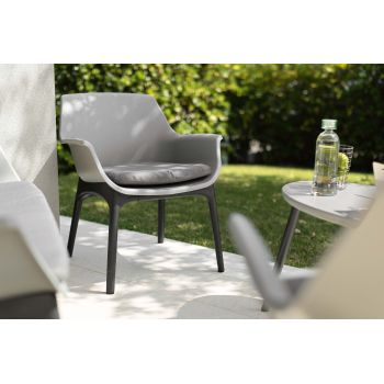 Set da giardino divano poltrone e tavolino Tim 2