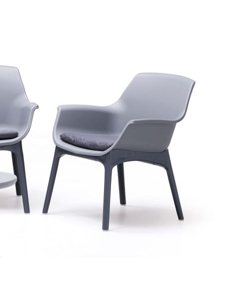 Set da giardino divano poltrone e tavolino Tim