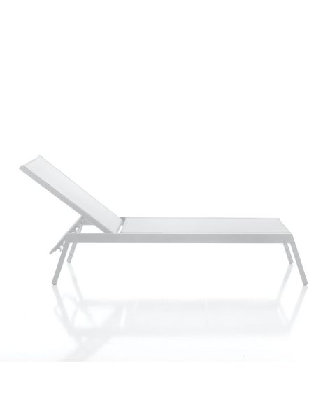 Lettino da giardino regolabile e impilabile Tarragona