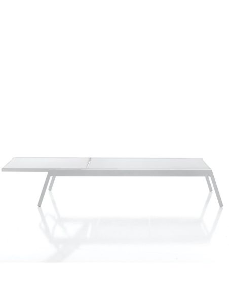 Lettino da giardino regolabile e impilabile Tarragona