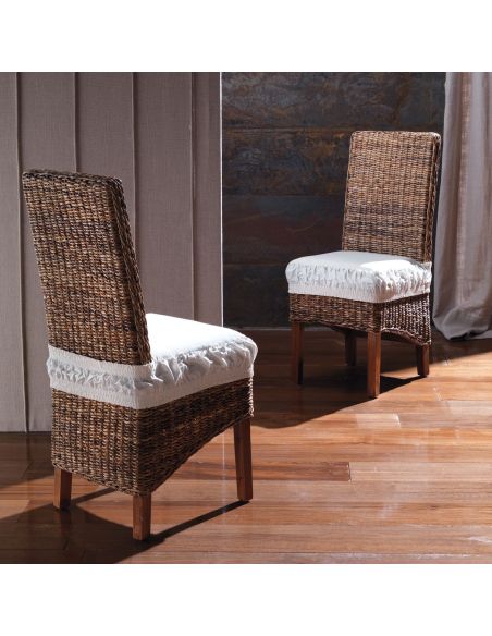 Coppia sedie da giardino in legno naturale MyBali