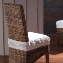 Coppia sedie da giardino in legno naturale MyBali