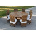 Coppia sedie da giardino in legno naturale MyBali