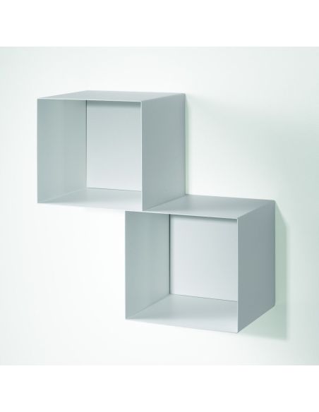 Cubi da parete in acciaio design moderno Naoki