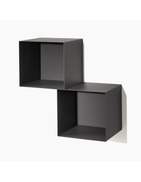 Cubi da parete in acciaio design moderno Naoki Cubi da parete in acciaio design moderno Naoki