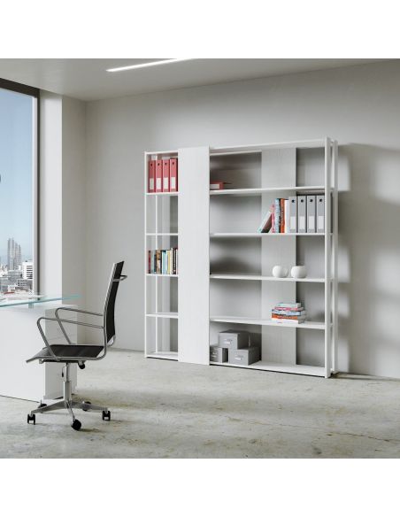 Libreria scaffale design moderno in nobilitato Inedditah B Libreria scaffale design moderno in nobilitato Inedditah B