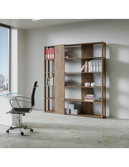 Libreria scaffale design moderno in nobilitato Inedditah B Libreria scaffale design moderno in nobilitato Inedditah B