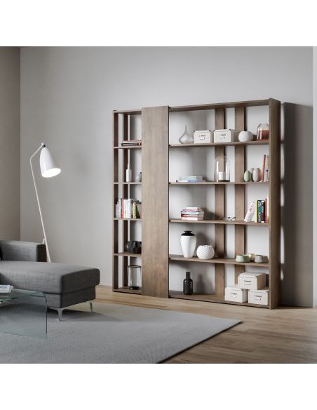 Libreria moderna per soggiorno o ufficio Inedditah D