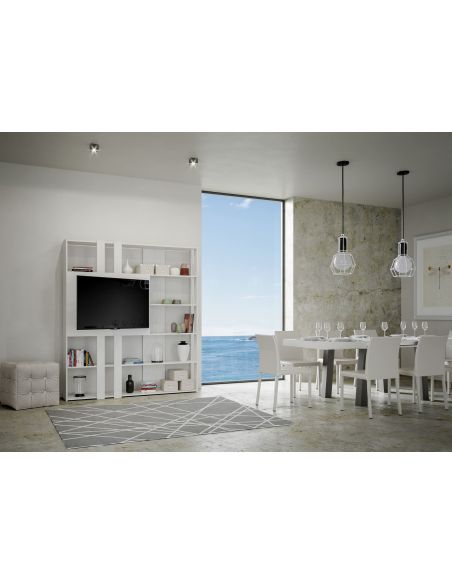 Libreria parete attrezzata porta TV Inedditah L