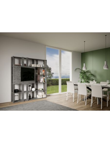 Libreria porta TV design moderno Inedditah N Libreria porta TV design moderno Inedditah N