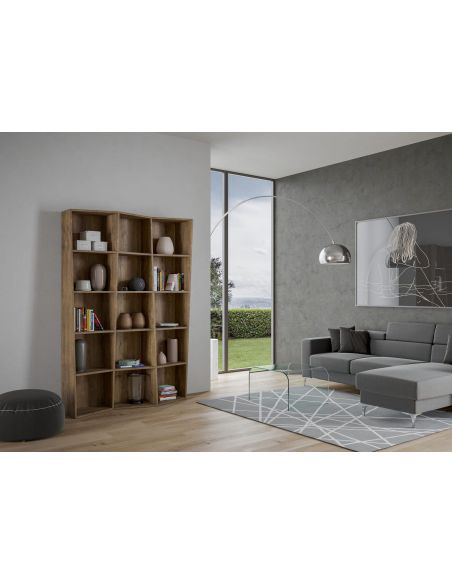 Scaffale libreria per casa ufficio in legno Deducha 3 Scaffale libreria per casa ufficio in legno Deducha 3