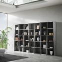 Scaffale libreria moderna per casa o ufficio Deducha 7