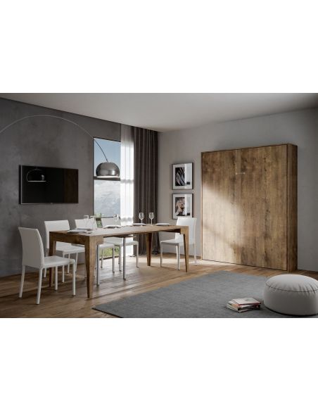 Letto matrimoniale a scomparsa design moderno Kentaro