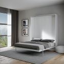 Letto matrimoniale a scomparsa design moderno Lexton