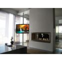 Colonna porta TV da pavimento a soffitto Damon
