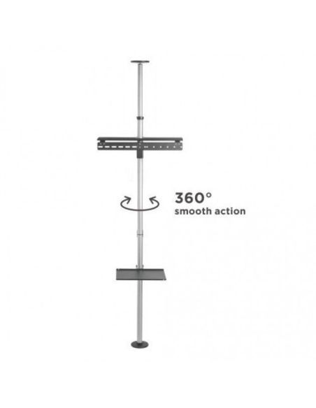 Colonna porta TV da pavimento a soffitto Damon