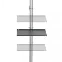 Colonna porta TV da pavimento a soffitto Damon
