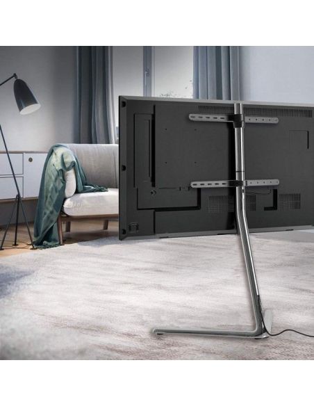 Colonna porta TV da terra con passacavi Kirrien