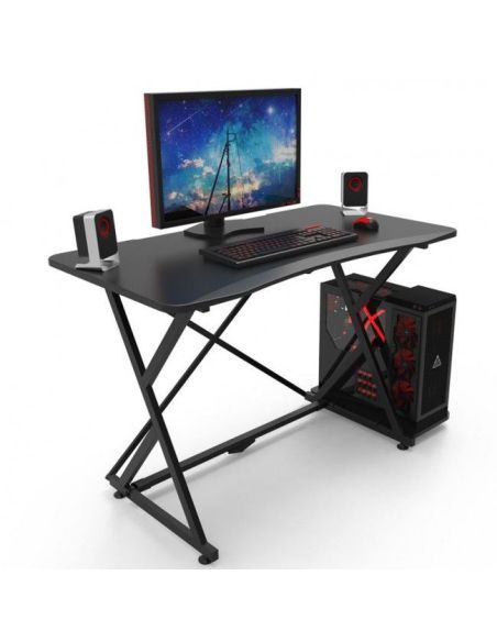 Scrivania da gaming porta PC pieghevole Haller Scrivania da gaming porta PC pieghevole Haller