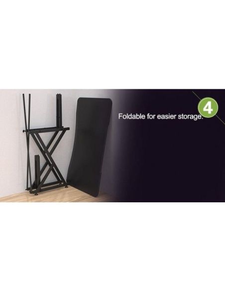 Scrivania da gaming porta PC pieghevole Haller Scrivania da gaming porta PC pieghevole Haller