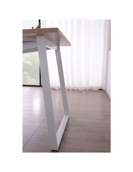 Scrivania porta PC con cassettiera 140x60 cm Thomas