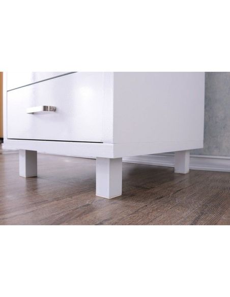 Scrivania porta PC design moderno 140x60 cm Deacon