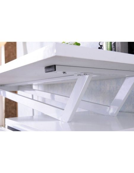 Scrivania porta PC design moderno 140x60 cm Deacon