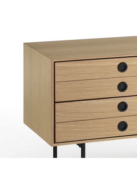 Mobile porta TV design moderno in legno Bennet Mobile porta TV design moderno in legno Bennet