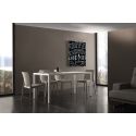 Tavolo design in acciaio per interno esterno Upon