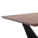 Tavolo da pranzo in metallo e legno Bright