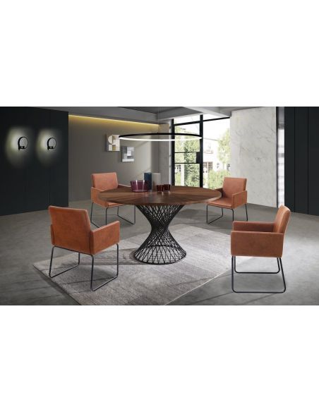 Applique da parete a LED in alluminio Rockin Nero