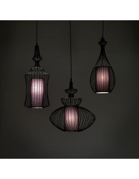 Lampadario a sospensione moderno per soggiorno Axten Lampadario a sospensione moderno per soggiorno Axten