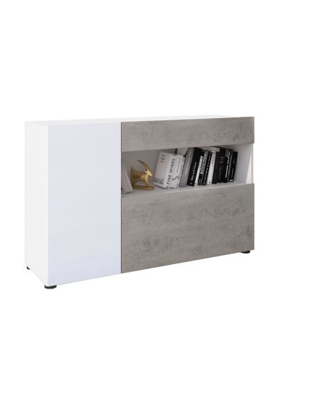 Madia design moderno per soggiorno o cucina Zerillia