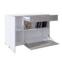 Madia design moderno per soggiorno o cucina Zerillia