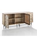 Madia moderna in legno massello di mango Klass