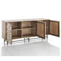 Madia moderna in legno massello di mango Klass