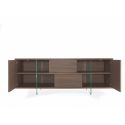 Madia moderna porta TV in legno Benoit