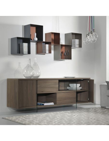 Madia moderna porta TV in legno Benoit Madia moderna porta TV in legno Benoit