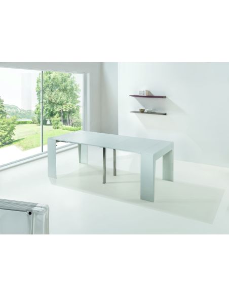 Consolle allungabile con sedie incorporate Glen Consolle allungabile con sedie incorporate Glen
