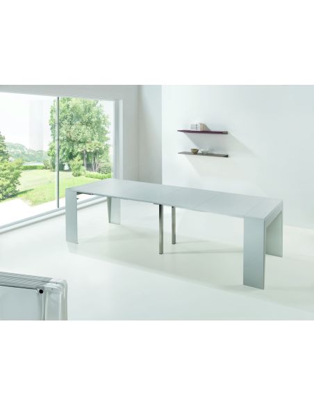 Consolle allungabile con sedie incorporate Glen Consolle allungabile con sedie incorporate Glen