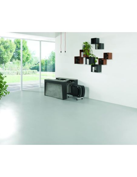 Tavolo consolle allungabile con sedie Glen