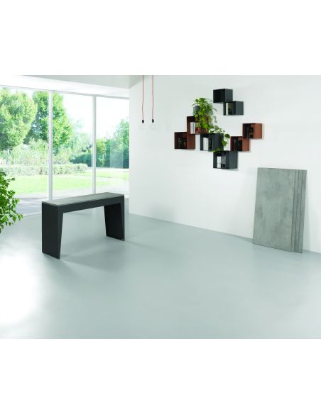 Tavolo consolle allungabile con sedie Glen Tavolo consolle allungabile con sedie Glen