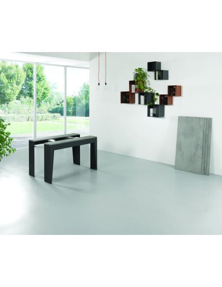 Tavolo consolle allungabile con sedie Glen Tavolo consolle allungabile con sedie Glen